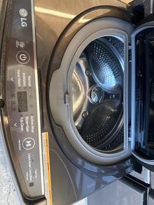 ThinQ Grey front load washer and dryer set - $1,599.00 - LG-WD-0000092