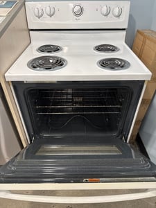 Whirlpool white basic coil top range - $299.00 - WP-RG-0000073