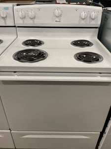 Basic white coil top range - $269.00 - AM-RG-0000018