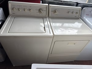 Almond color washer and dryer set - $799.00 - KM-WD-0000089