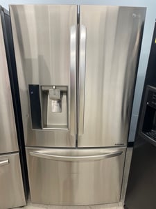 LG stainless steel French door refrigerator - $999.00 - LG-RF-0000006