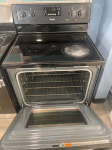 Whirlpool black glass top range - $279.00 - WP-RG-0000016