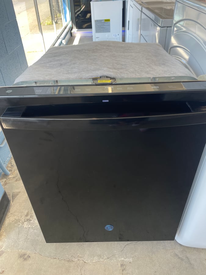 New Open Box GE  black dishwasher image 1