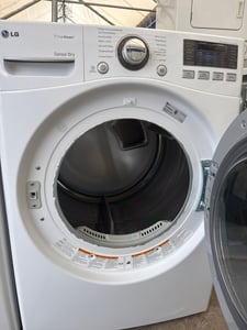 LG white front load washer and dryer set - $899.00 - LG-WD-0000121