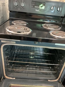 Stainless steel coil top electric range - $439.00 - WP-RG-0000173