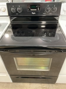 Whirlpool black glass top range - $439.00 - WP-RG-0000054