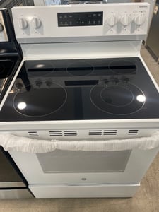 New open box GE white glass top range. - $679.00 - GE-RG-0000079