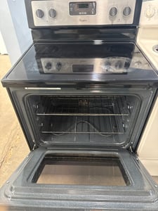 Whirlpool glass top stainless steel range - $379.00 - WP-RG-0000168