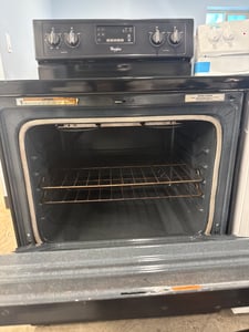 Whirlpool black glass top range - $399.00 - WP-RG-0000161