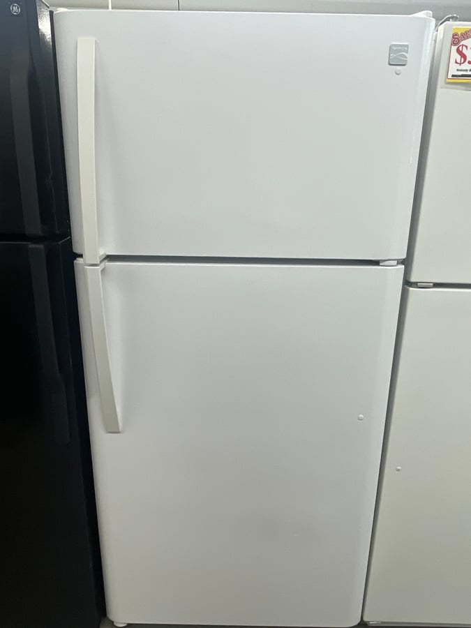 Kenmore top mount refrigerator image 1