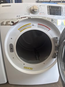 Samsung white front load washer and dryer set - $679.00 - SS-WD-0000043