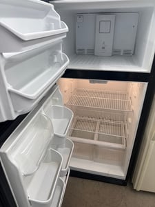 Frigidaire black top mount refrigerator - $349.00 - FG-RF-0000115