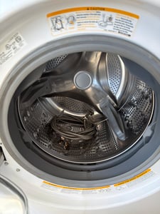 Front load white washer and dryer set - $899.00 - LG-WD-0000136