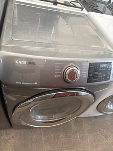 Samsung grey color front load washer and dryer set - $699.00 - SS-WD-0000042