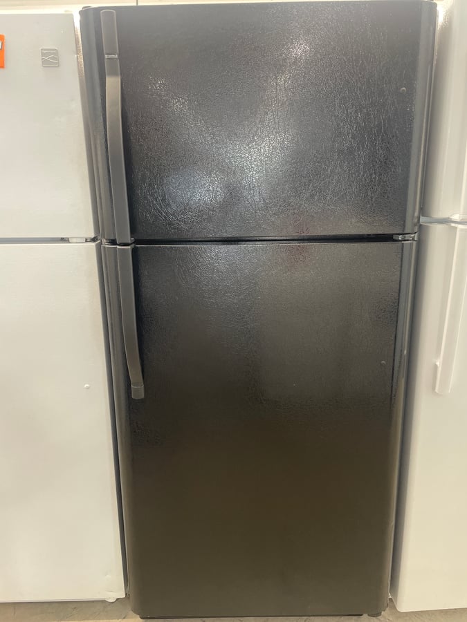 Kenmore black top mount refrigerator image 1