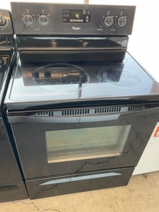 Whirlpool black glass top range - $349.00 - WP-RG-0000052
