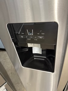 Stainless steel side by side refrigerator - $1,179.00 - WP-RF-0000152