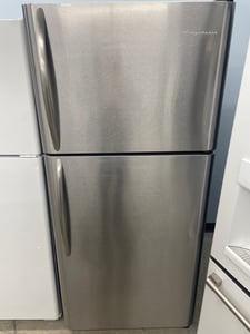 Frigidaire stainless steel top mount refrigerator - $469.00 - FG-RF-0000044