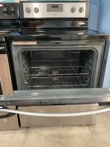 Whirlpool stainless steel glass top range - $439.00 - WP-RG-0000055
