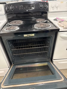GE black coil top range - $379.00 - GE-RG-0000112