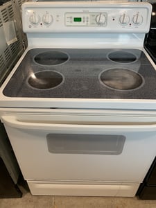 White glass top range - $429.00 - GE-RG-0000161