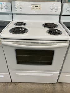 White coil top electric range - $329.00 - FG-RG-0000142