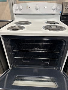 NEW OPEN BOX WHITE RANGE - $499.00 - GE-RG-0000190
