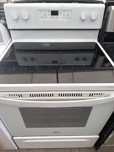 Whirlpool white glass top range - $399.00 - WP-RG-0000165