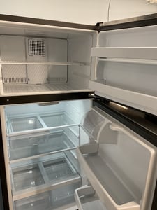 Stainless steel top mount refrigerator - $599.00 - GE-RF-0000206