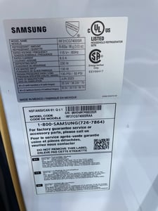 Samsung french door refrigerator - $1,599.00 - SS-RF-0000011