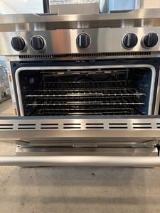 Slide in 36”wide Duel Fuel  slide in range - $5,000.00 - KA-RG-0000007