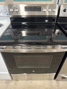 NEW OPEN BOX GLASS TOP RANGE - $699.00 - GE-RG-0000191