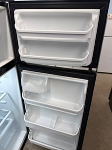 Frigidaire black top mount refrigerator - $399.00 - FG-RF-0000100