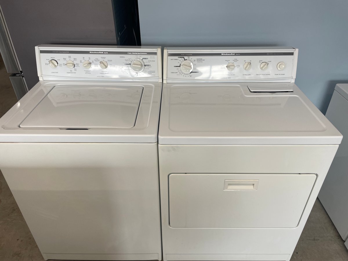 Heavy duty washer and dryer deals set