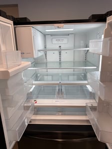 Black stainless french door refrigerator - $1,399.00 - FG-RF-0000121