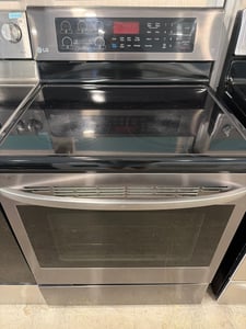 Black stainless glass top range - $449.00 - LG-RG-0000011