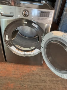 Front load dark gray washer and dryer - $899.00 - LG-WD-0000142