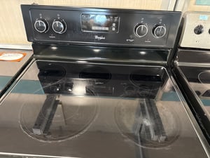 Black glass top range - $439.00 - WP-RG-0000120