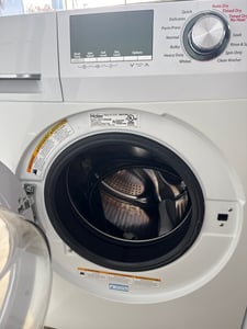 24”wide Haier wassher and 24”wideGE dryer set - $999.00 - HA-WD-0000001