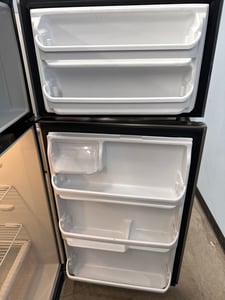 Stainless steel topmount refrigerator - $429.00 - FG-RF-0000080