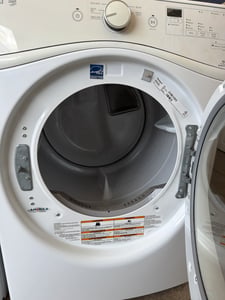 White front load washer and dryer set - $899.00 - WP-WD-0000283