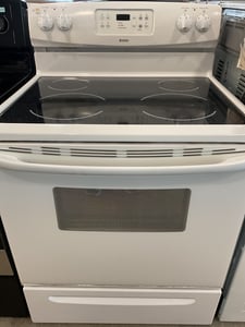 White glass top range - $429.00 - KM-RG-0000047