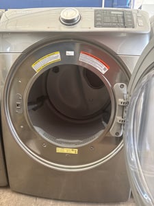 Samsung grey color front load washer and dryer set - $699.00 - SS-WD-0000042
