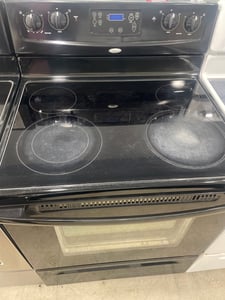Whirlpool black glass top range - $279.00 - WP-RG-0000044