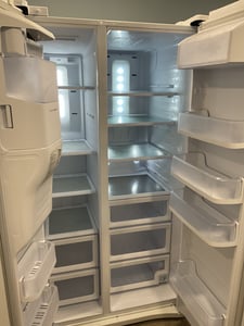 White side by side refrigerator - $699.00 - SS-RF-0000017