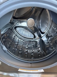 LG grey color front load washer and dryer set - $999.00 - LG-WD-0000126