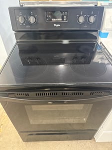 Whirlpool black glass top range - $399.00 - WP-RG-0000161