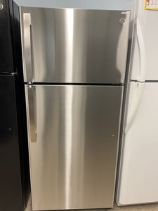 Top mount stainless steel open box as is refrigerator - $899.00 - GE-RF-0000242