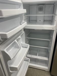 GE white top mount refrigerator - $379.00 - GE-RF-0000102