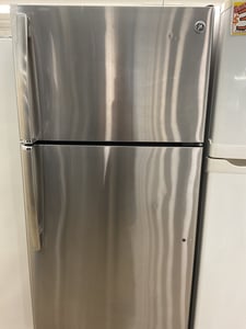 Top mount stainless steel refrigerator - $469.00 - GE-RF-0000189